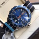 Copy TAG Heuer Formula 1 Swiss Quartz Watch Blue Dial Nylon Strap_th.jpg